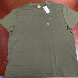 Polo Ralph Lauren Mens Green Short Sleeve Classic Fit Pullover T Shirt Size XL
